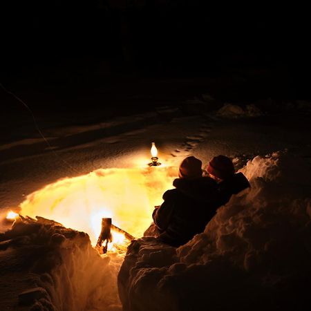Отель Langforsen Glamping & Lapland Experience Lapptrask Экстерьер фото